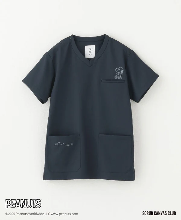 男女通用款 史努比刷手衣 Scrub Canvas Club (R35)