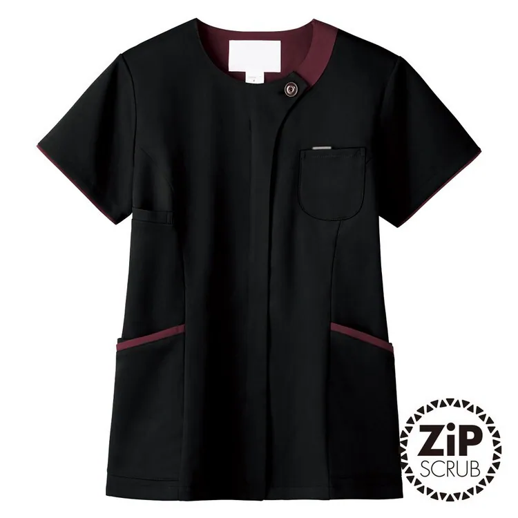 女用優雅圓領刷手服 7069SC 