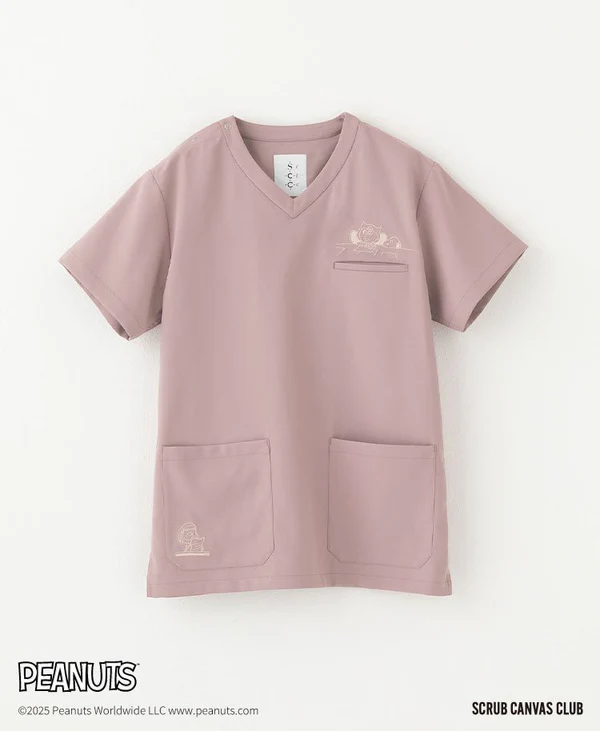男女通用款 史努比刷手衣 Scrub Canvas Club (R35)