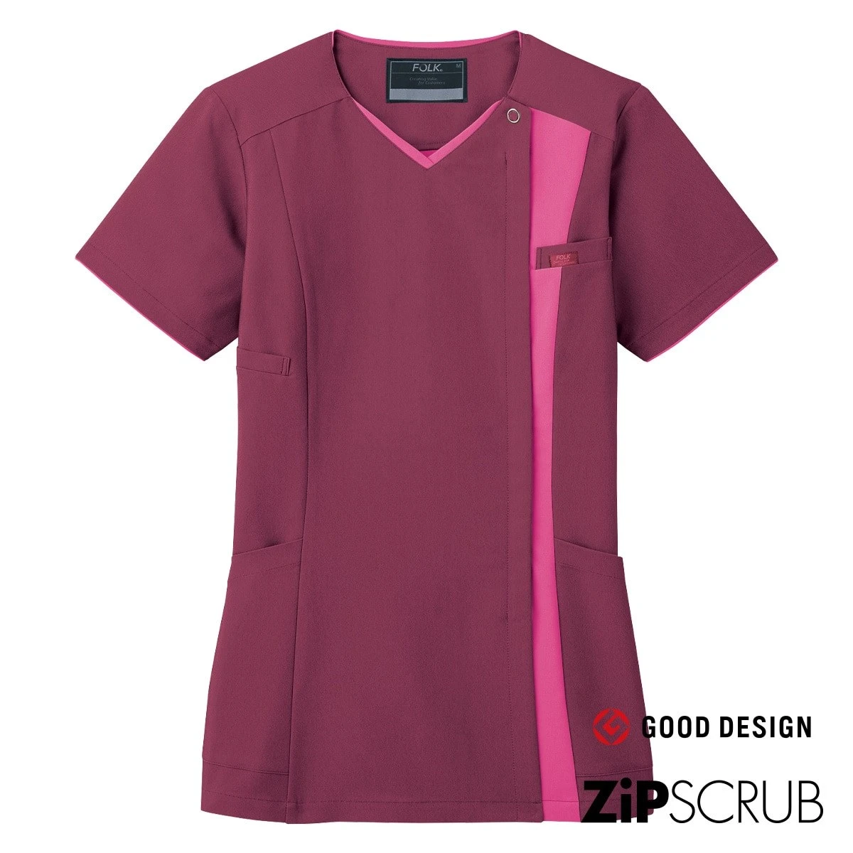 7023SCP 女款拉鍊式刷手服