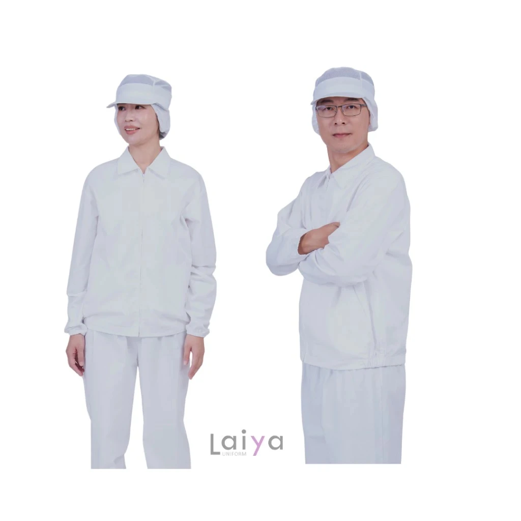 食品工作服-白色工作外套 夾克