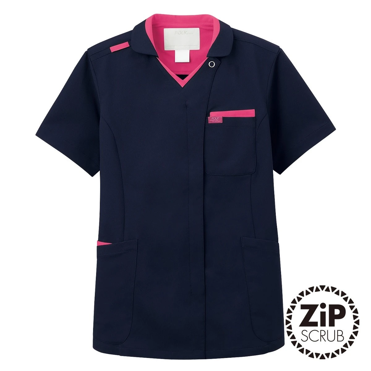 7107SC 男女通用 襯衫領刷手服