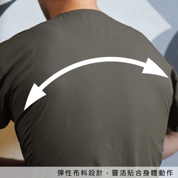 7085SC 男用復古感刷手服