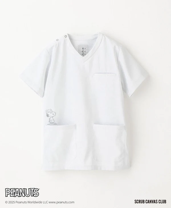 男女通用款 史努比刷手衣 Scrub Canvas Club (R35)