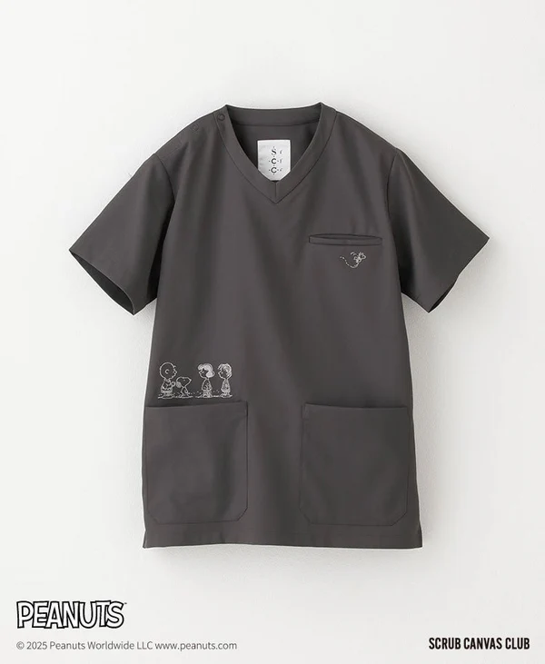 男女通用款 史努比刷手衣 Scrub Canvas Club (R35)