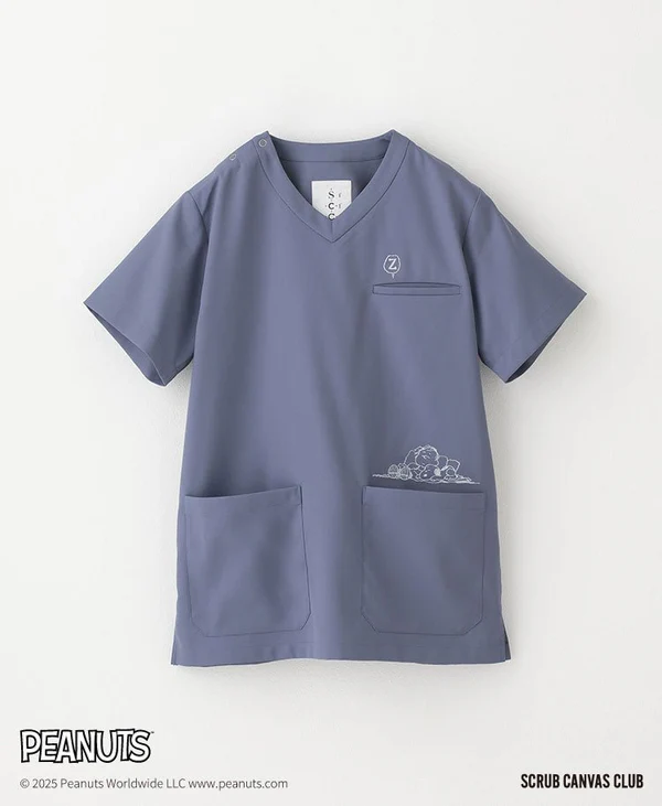男女通用款 史努比刷手衣 Scrub Canvas Club (R35)
