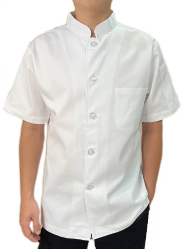 廚師服-單排扣 白色