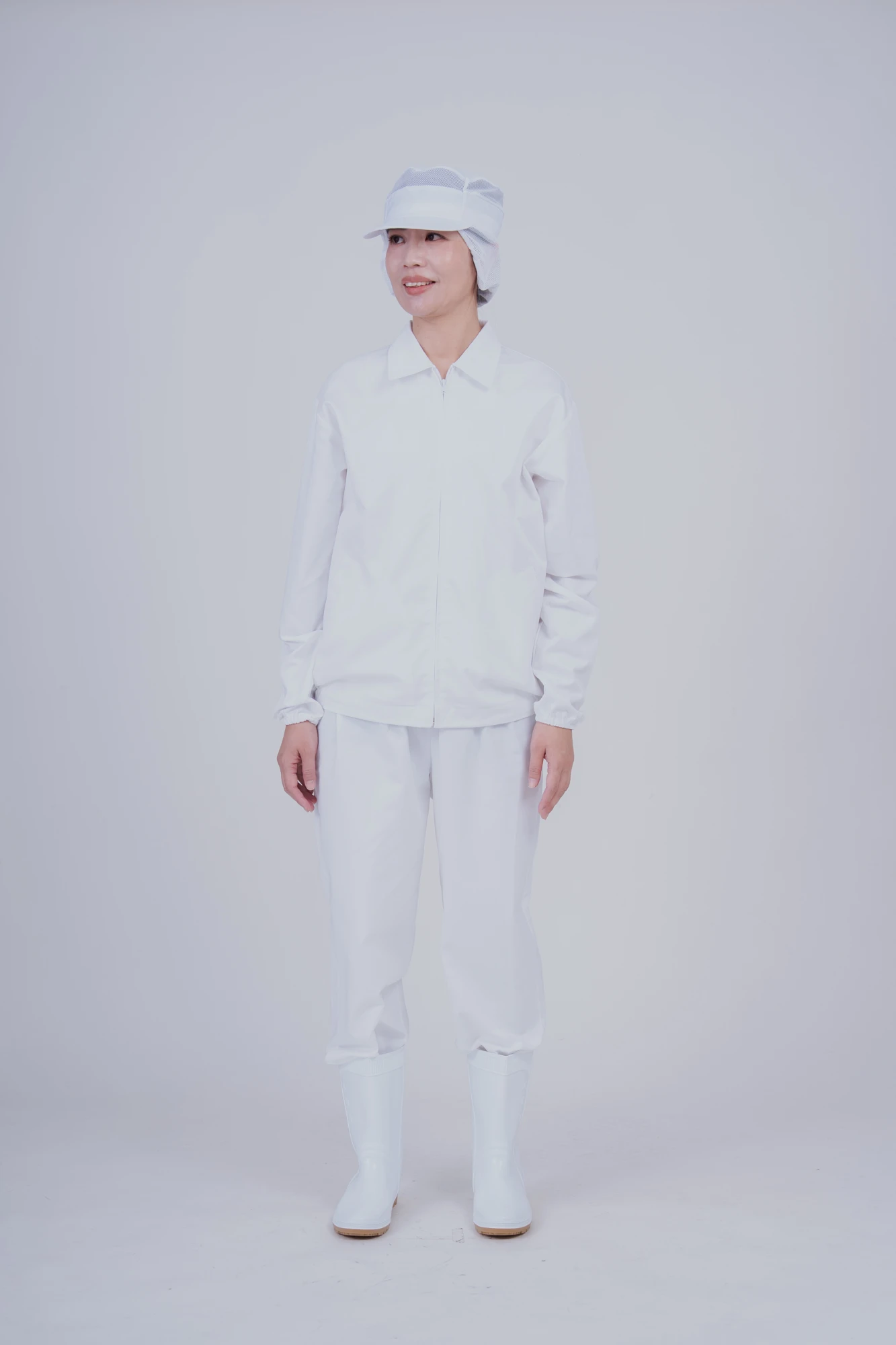 食品工作服-白色工作外套 夾克