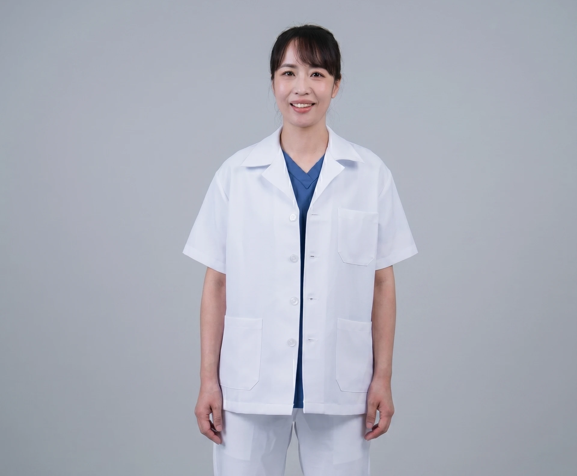 診療服-半身短袖