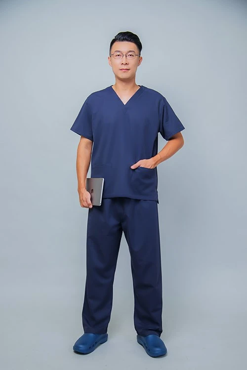 3339 吸濕排汗布 刷手服-男款