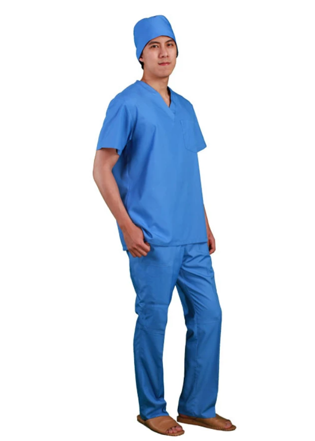3239 平織布 刷手服-男款