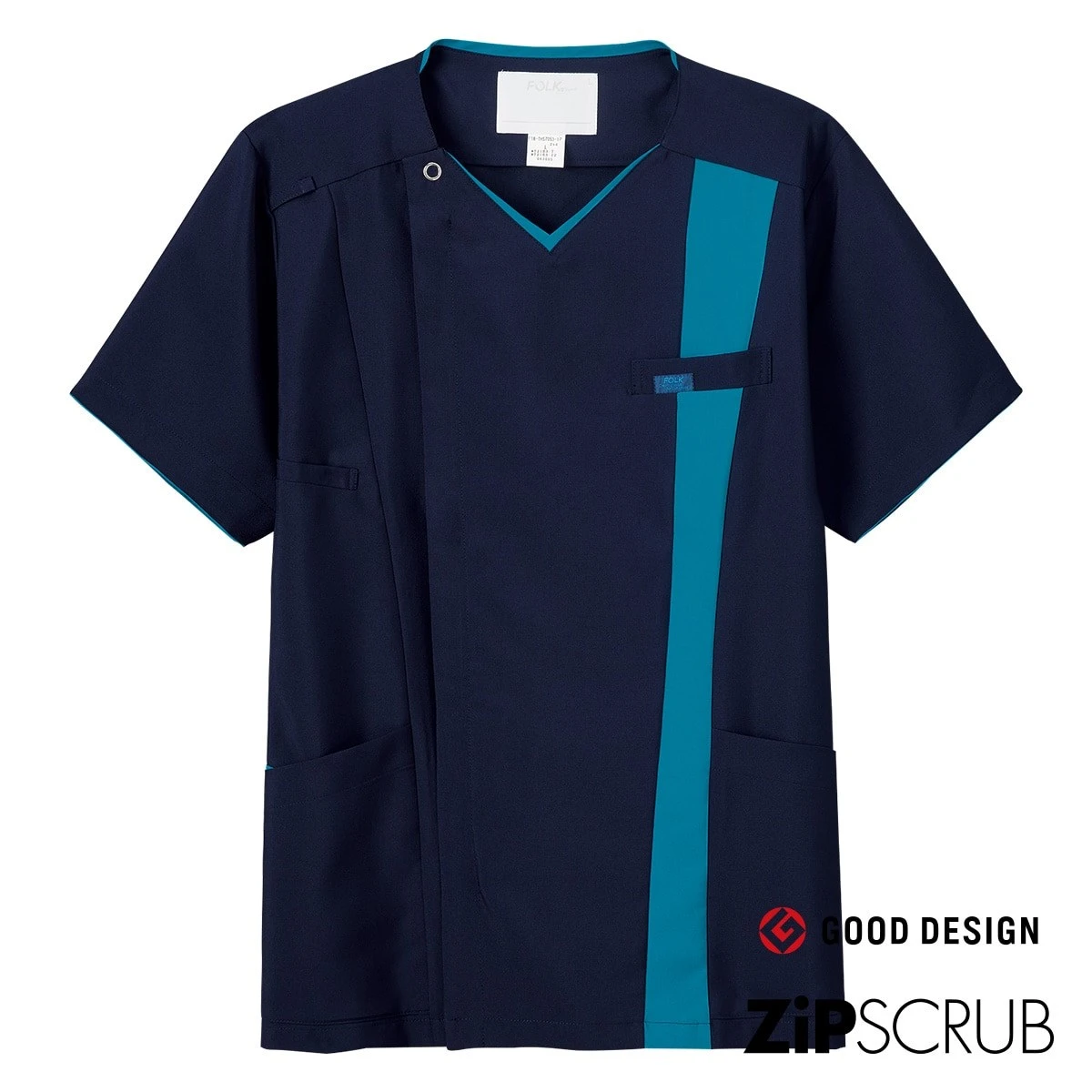 7058SC 男款前拉鍊刷手服
