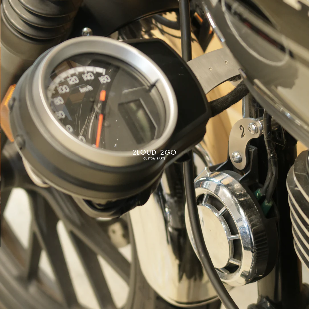 HONDA CB350 喇叭側移支架