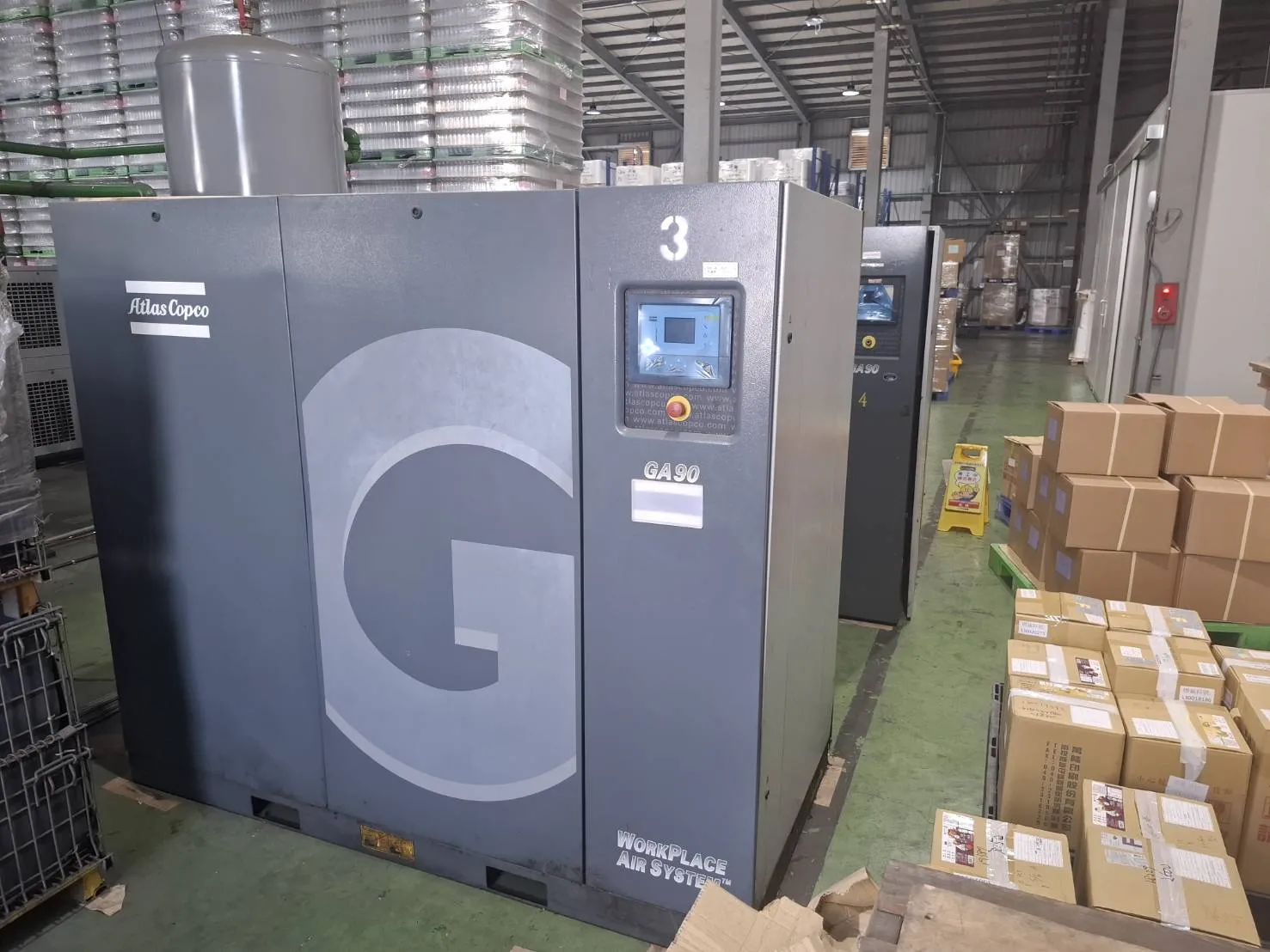 中古空壓機 GA90｜阿特拉斯空壓機｜台中空壓機