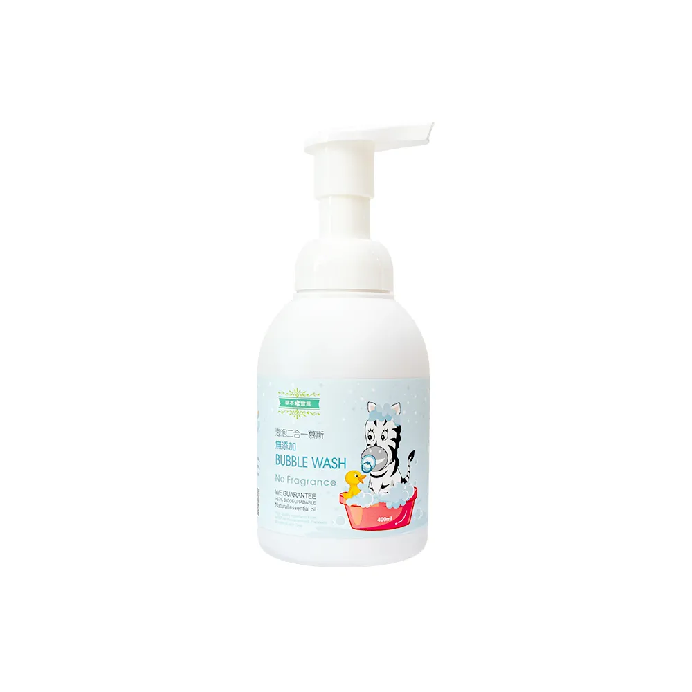 Bubble Wash No Fragrance 400ml