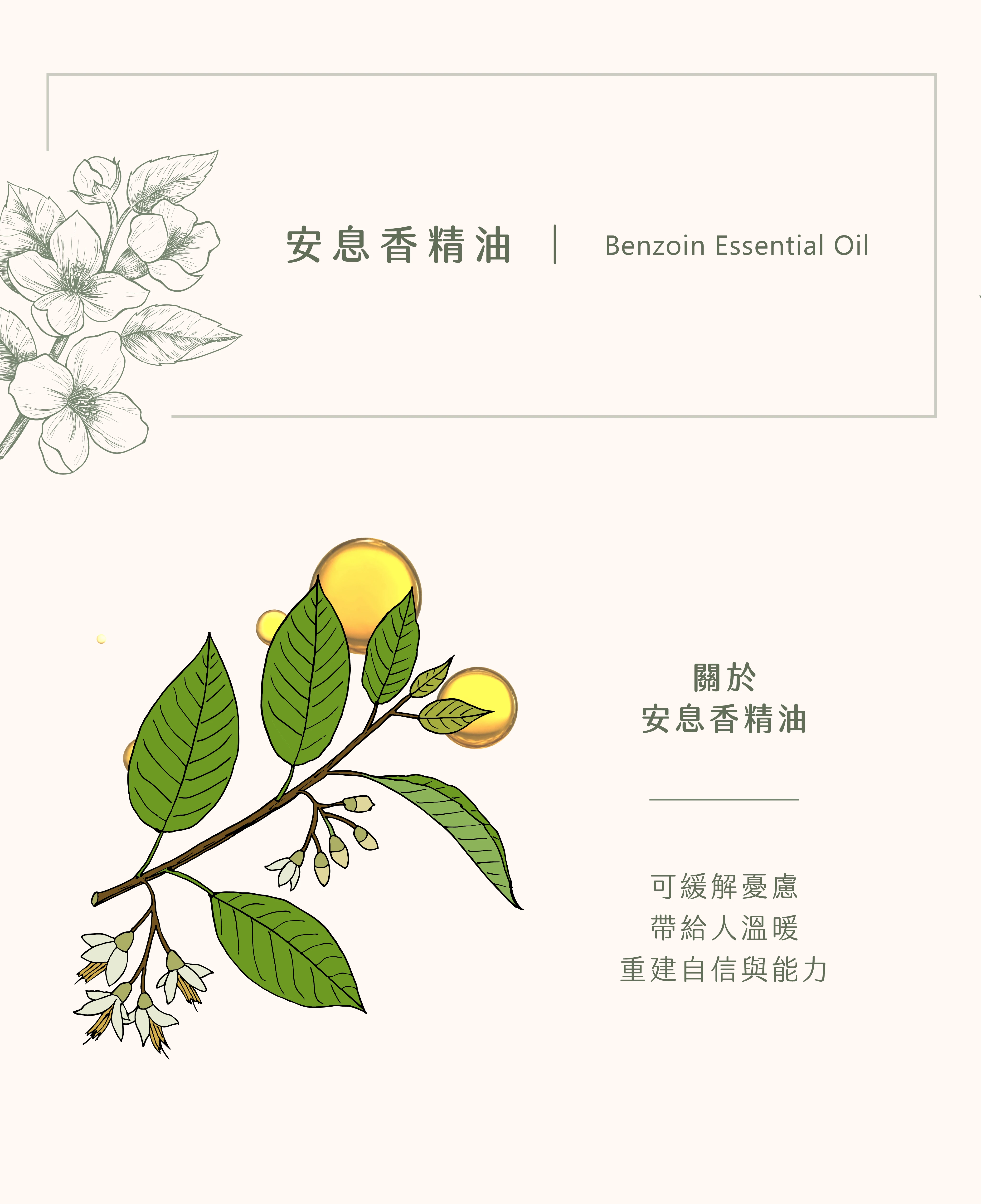 安息香精油｜一起揮別憂鬱
