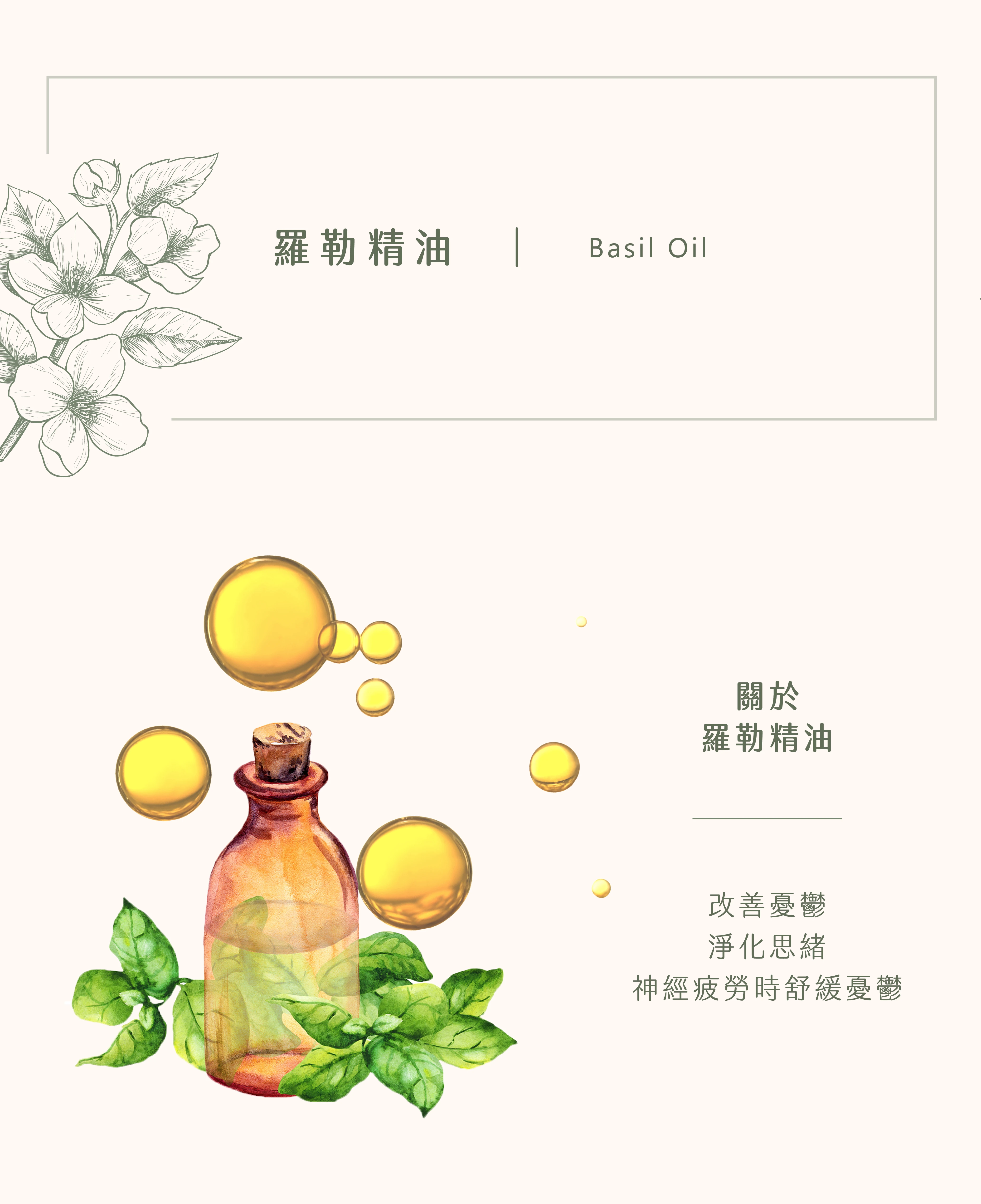羅勒精油｜跟憂鬱say掰掰