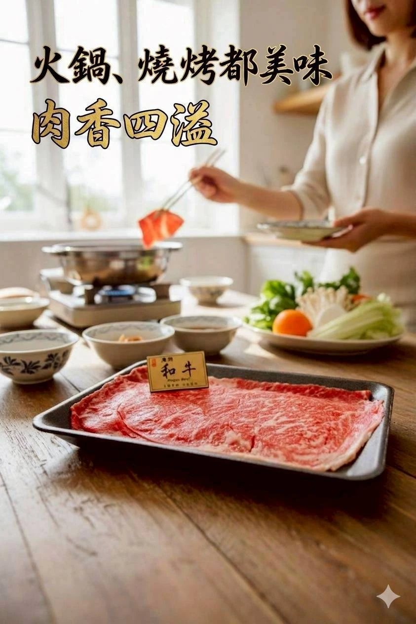 澳洲M9純血和牛火烤片 500克