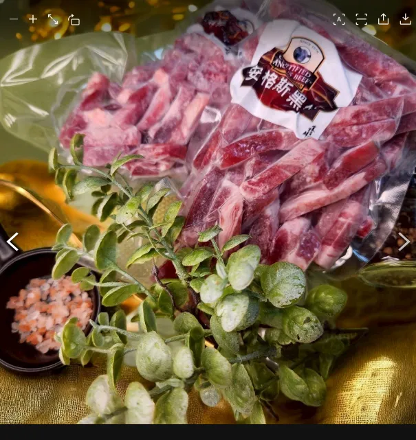 美國安格斯牛肉絲200克[5包組