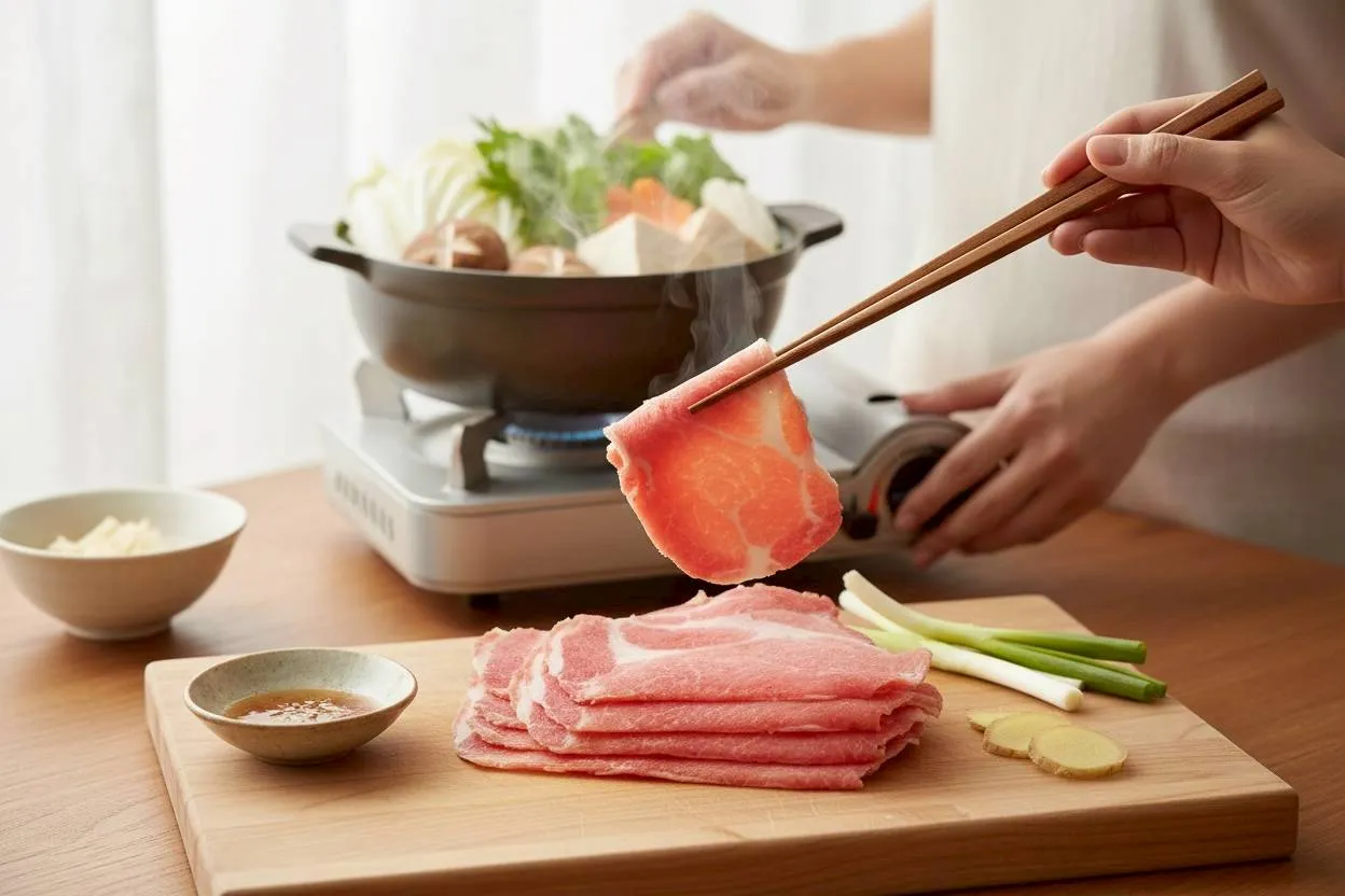 [無盤]丹麥嚴選梅花豬肉片 200克