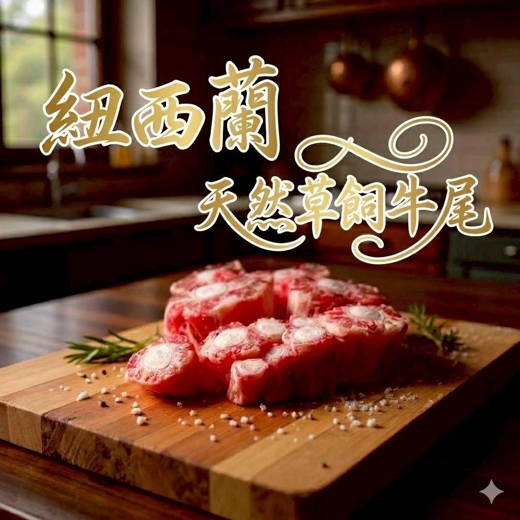 紐西蘭去皮牛尾 1公斤