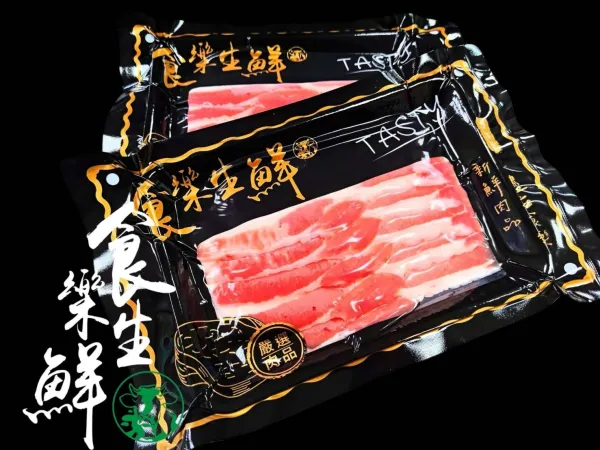 香榭台灣帶皮豬五花火鍋片150克