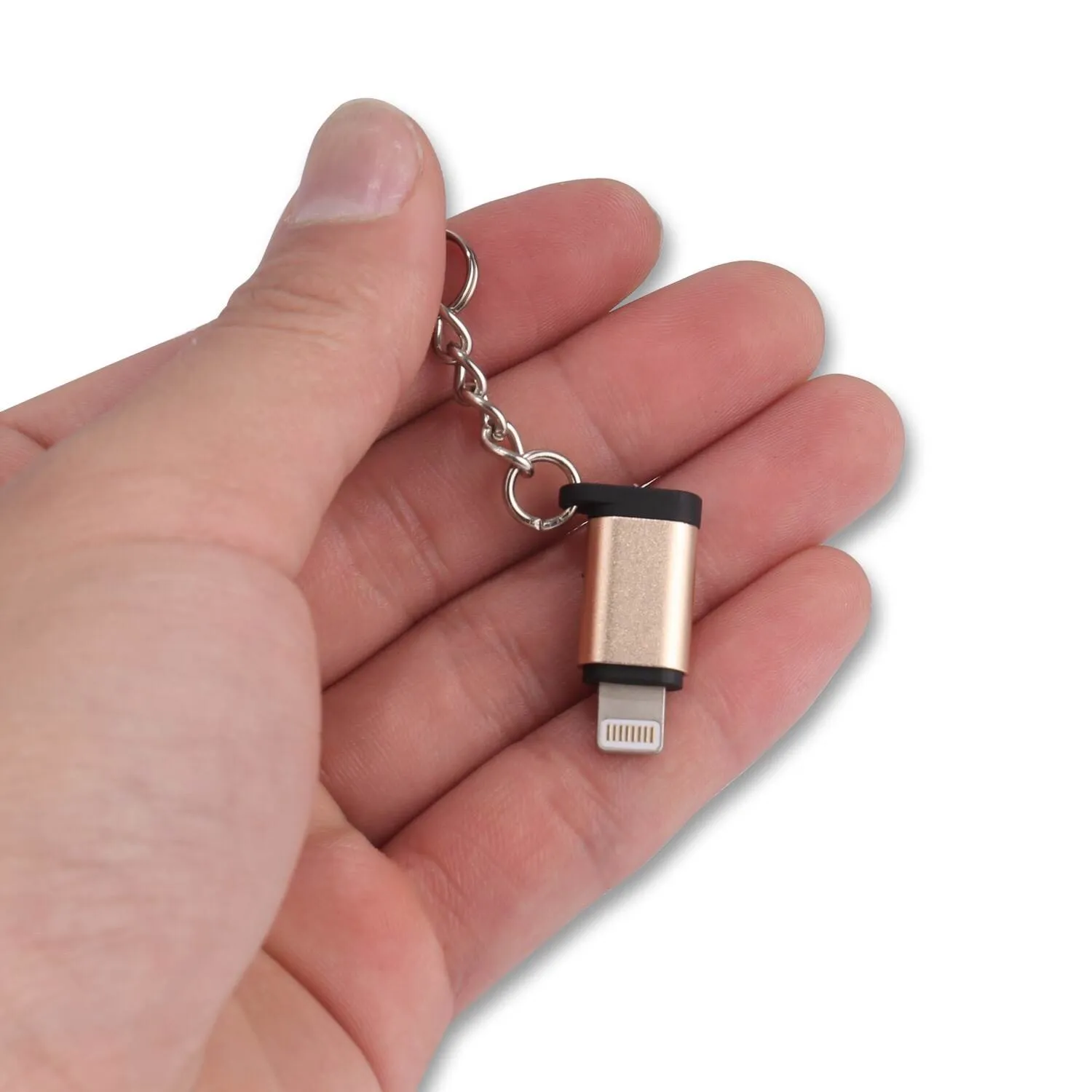 Micro to iPhone 轉接頭(鑰匙圈)