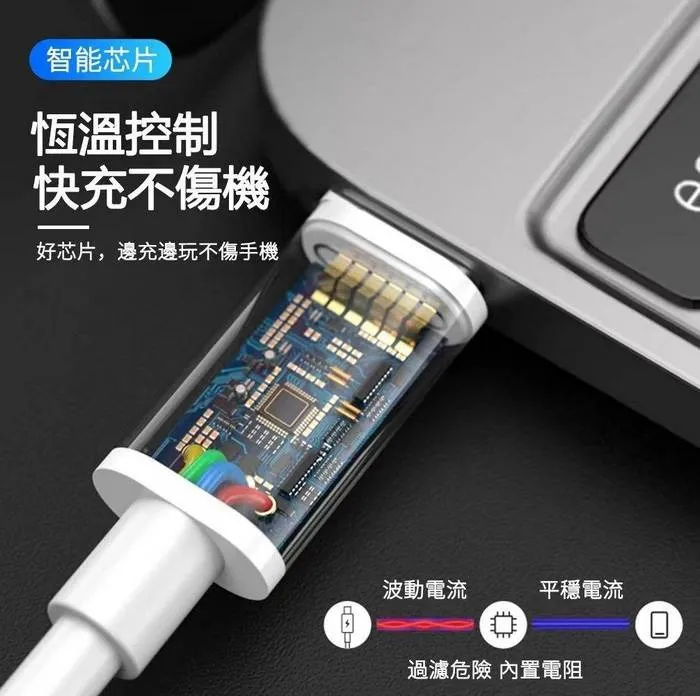 ASPOR  Type-C to Type-C 100W 快充充電線A108