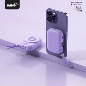 HANG-PDC無線磁吸自帶線10000mAh行動電源