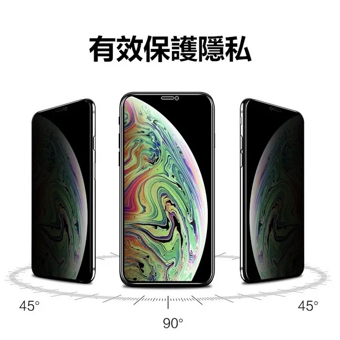Coehorn牛角 iPhone 6-12系列   霧面防窺滿版玻璃貼