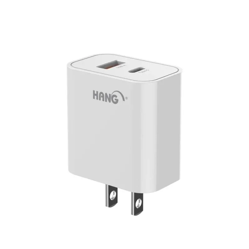 白(PD+QC) C82 快速充電器22W(HANG)