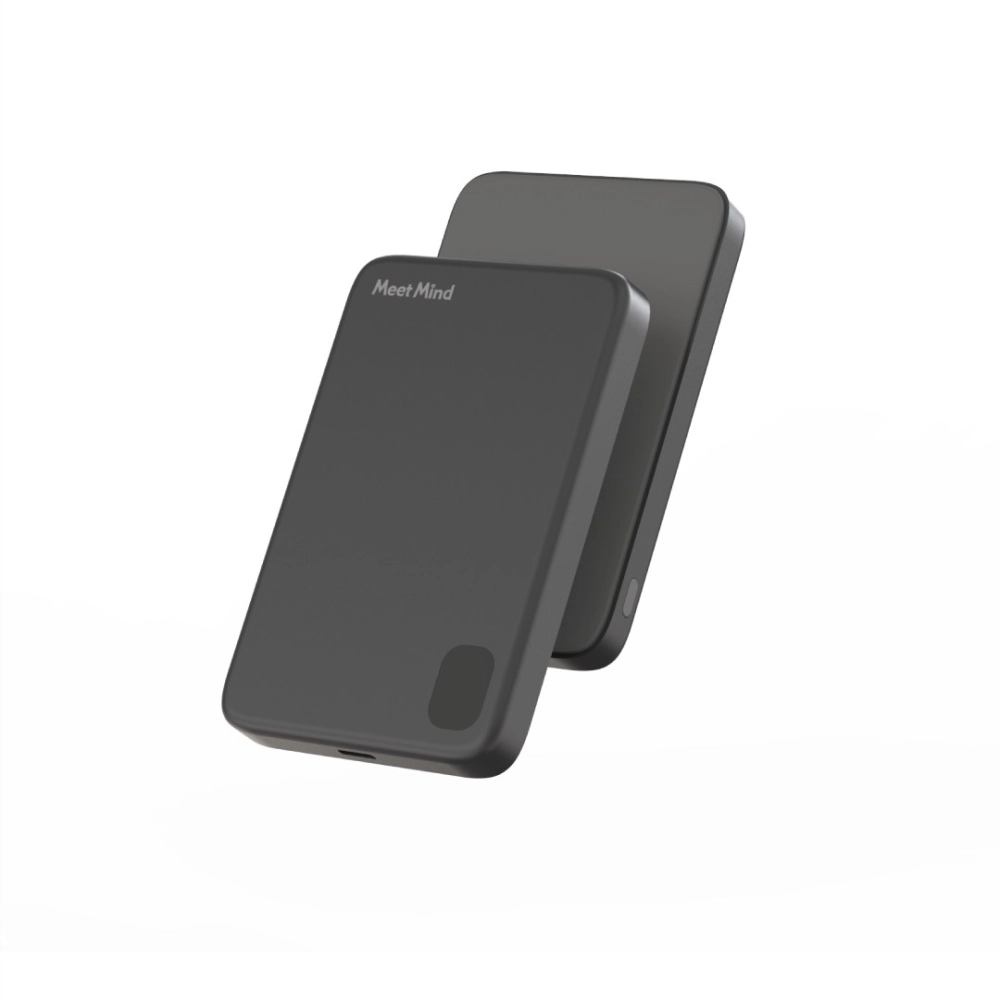 MEETMIND 鋁合金Magsafe 三用磁吸快充行動電源5000mAh