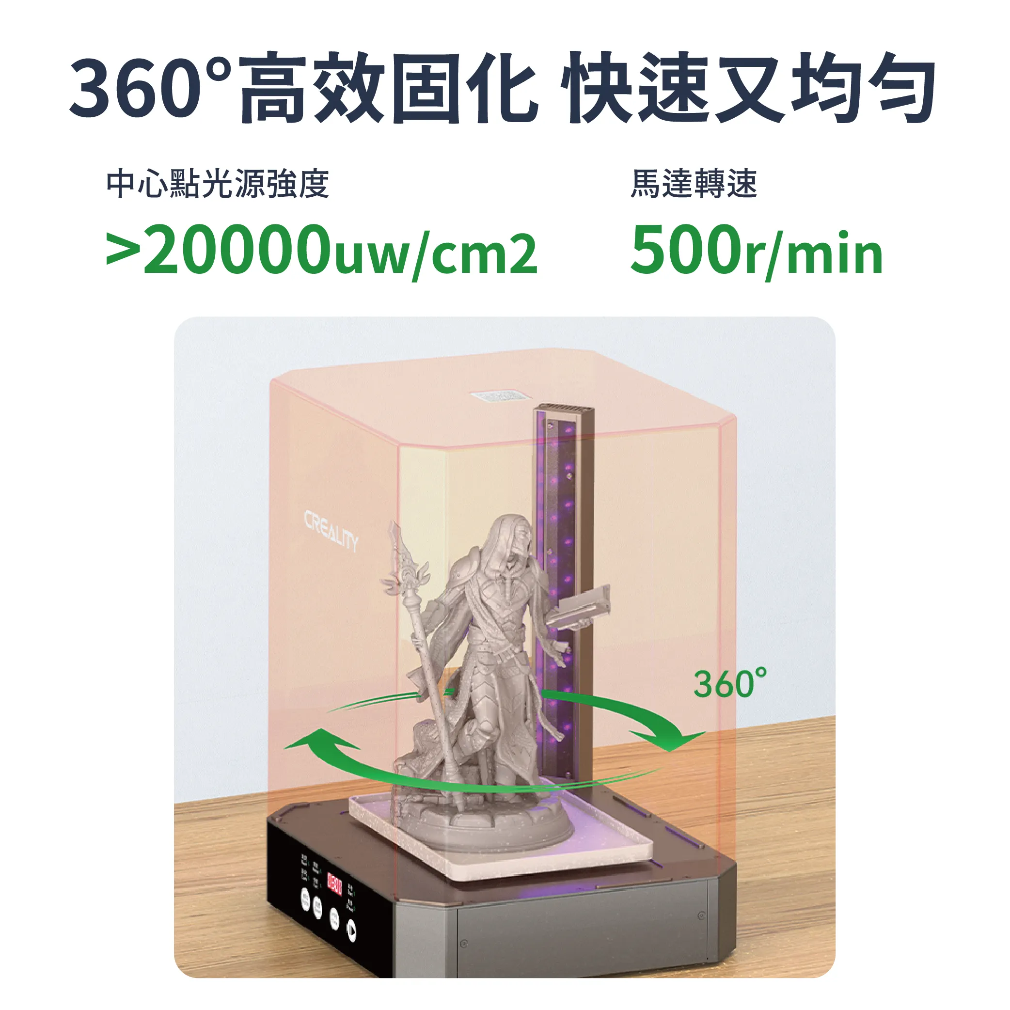 Creality UW-03 清洗固化一體機