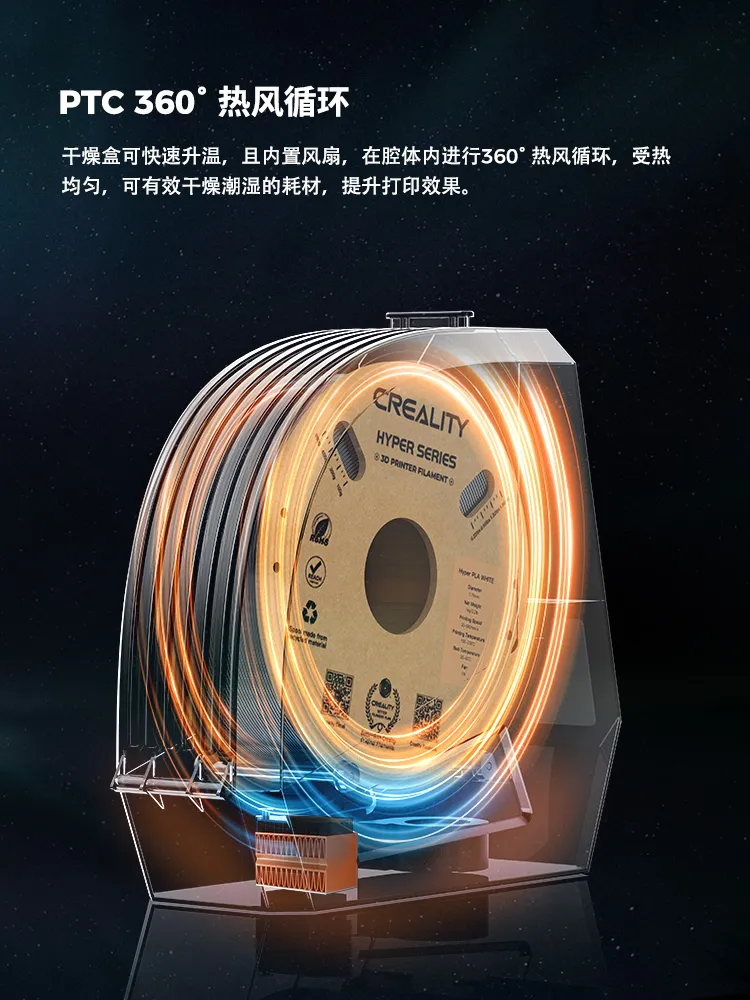 Creality 太空盔乾燥盒