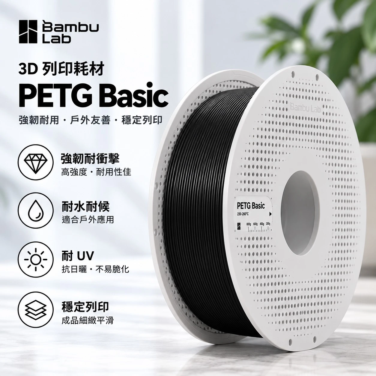 Bambu PETG Basic 基礎款