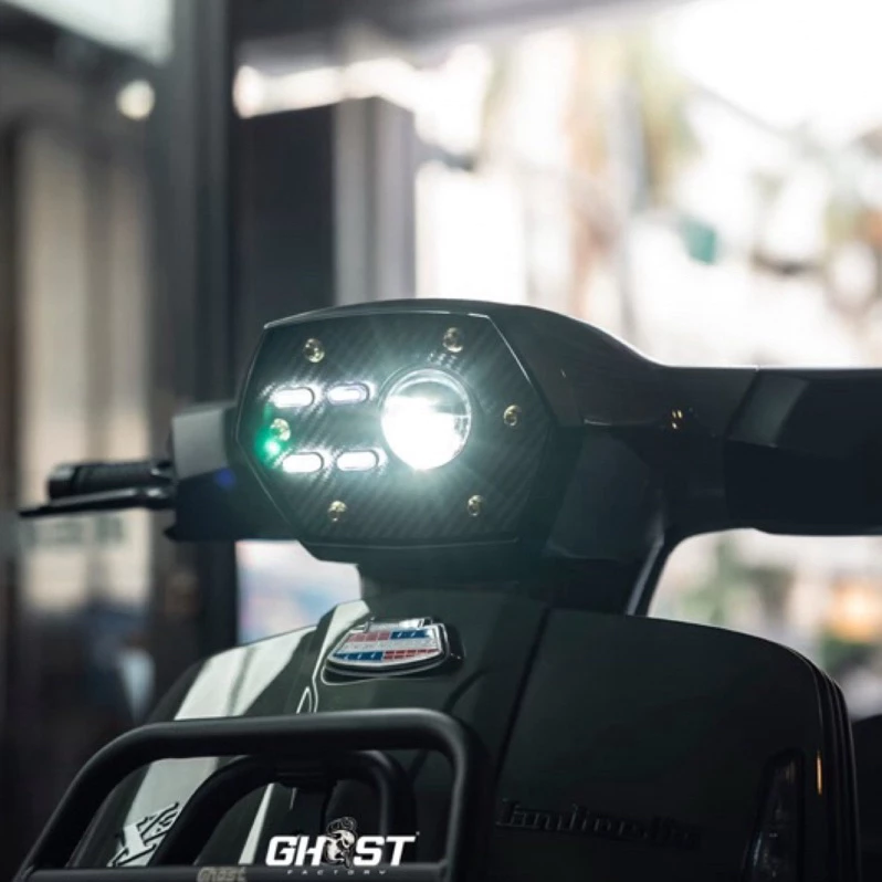 Ghost Factory  Lambretta X300 蘭美達 MARS5大燈