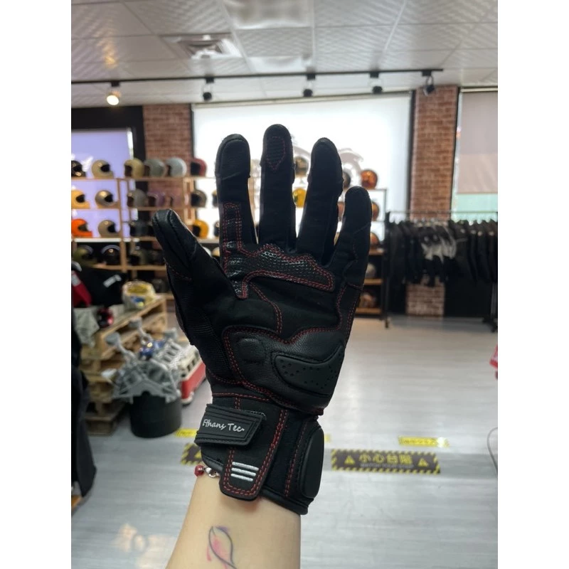 Ehtans尹森手套 騎士手套 碳纖維護具 山羊皮 夏季手套 透氣 通勤手套 機車手套