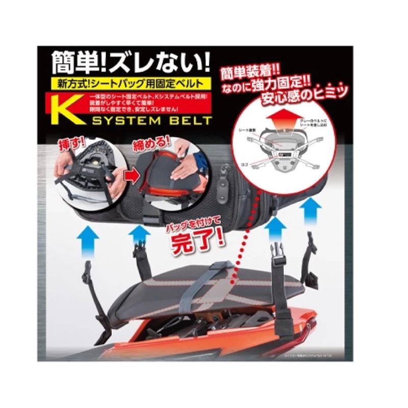 日本Tanax硬殼後座包 MFK-236 機車後座箱 街車跑車機車配件 