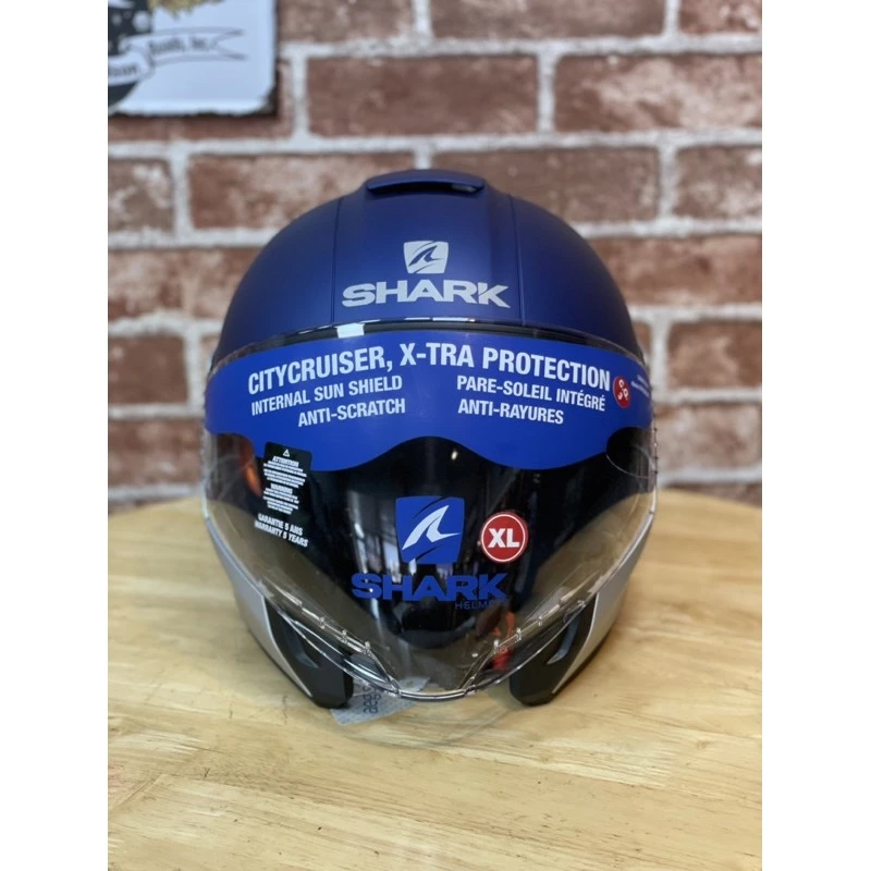 法國SHARK 2021款3/4半罩帽 通勤族 街車 美式 現貨