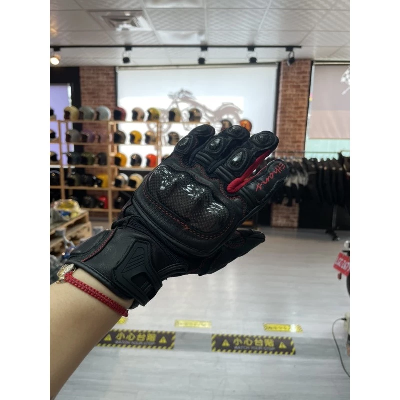 Ehtans尹森手套 騎士手套 碳纖維護具 山羊皮 夏季手套 透氣 通勤手套 機車手套