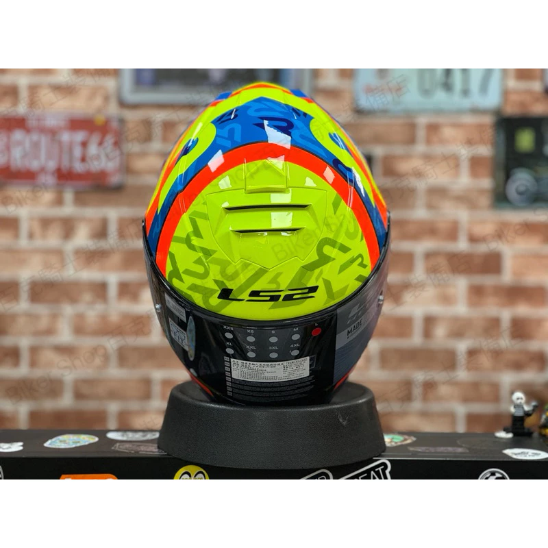 LS2 FF800選手彩繪全罩帽 David Salvador #14 熾火 騎士帽 通勤帽