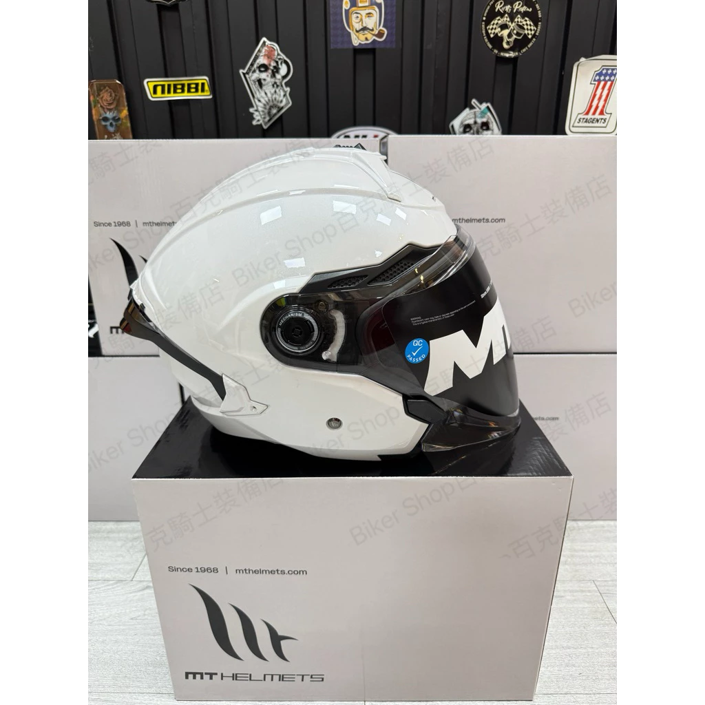 新版 西班牙MT HELMET COSMO SV星際3/4罩安全帽 騎士帽 通勤帽 內墨片