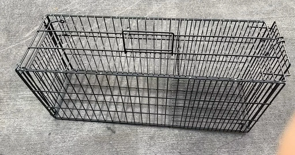 現貨 手工台灣製 愛媽籌飼料 貓咪誘捕籠 雙門踏板式誘捕籠 TNR 結紮 小蔡誘捕籠 籠子貓籠