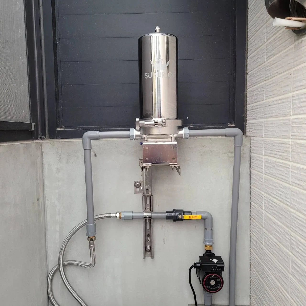 【Supurior 舒沛優】 全戶式除氯抑垢濾淨組SR-1410HSS (含專用全戶三效複合式濾心)