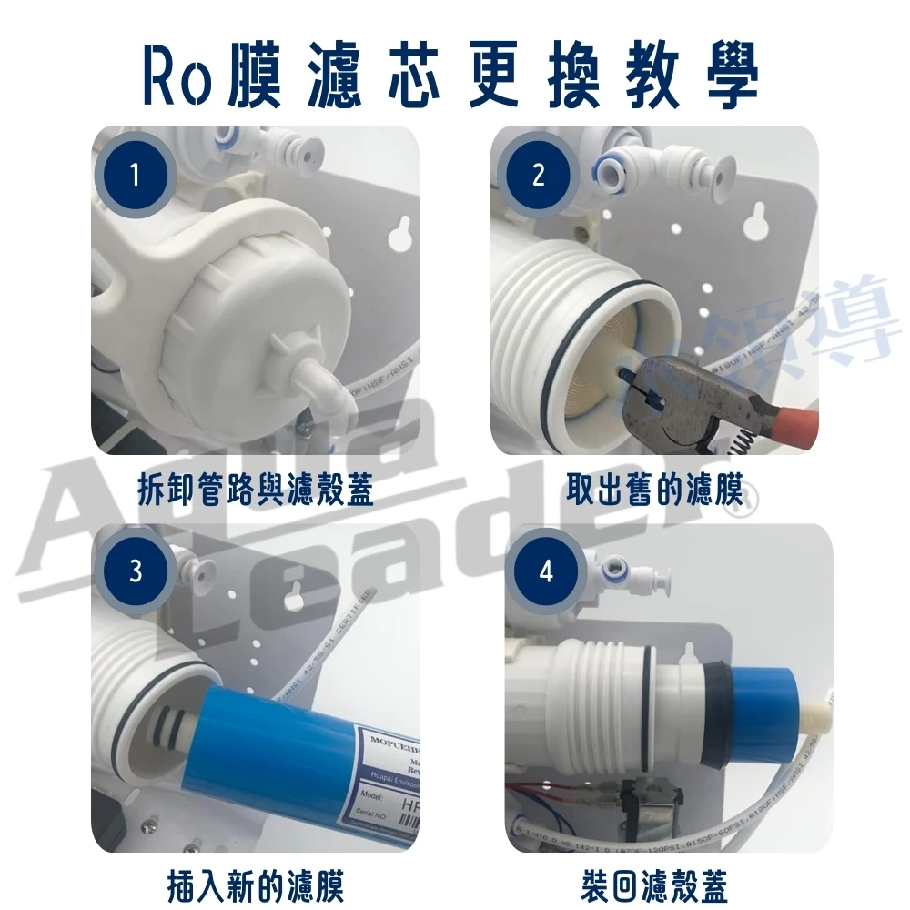 【Aqua Leader水領導】3013-800G RO膜濾芯