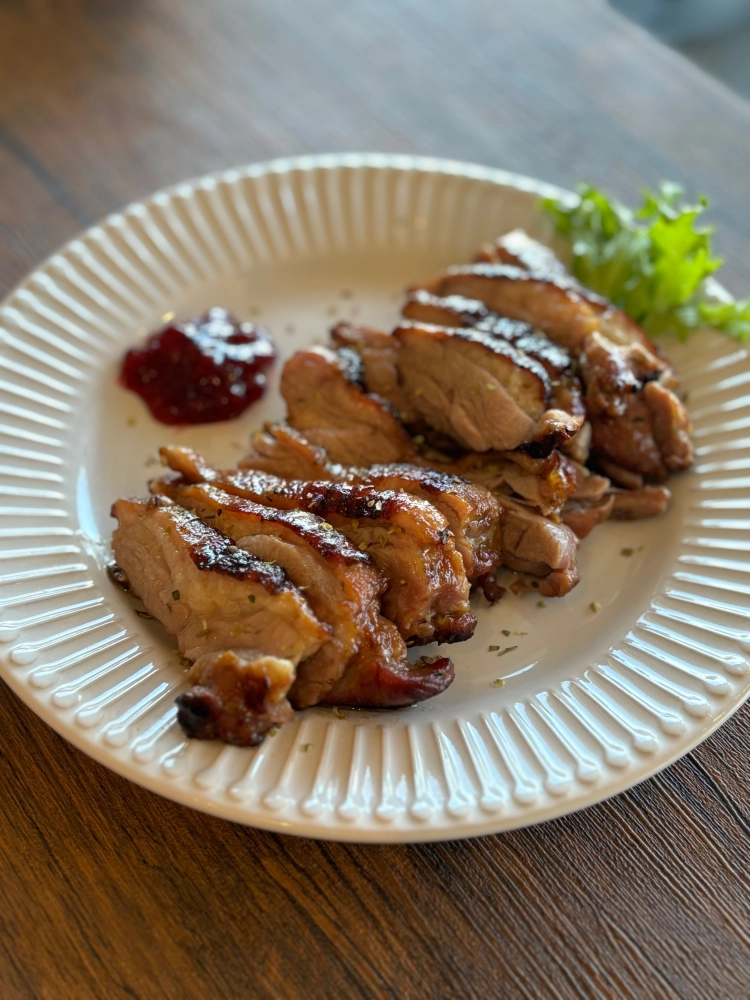 法式櫻桃鴨肉腿排
