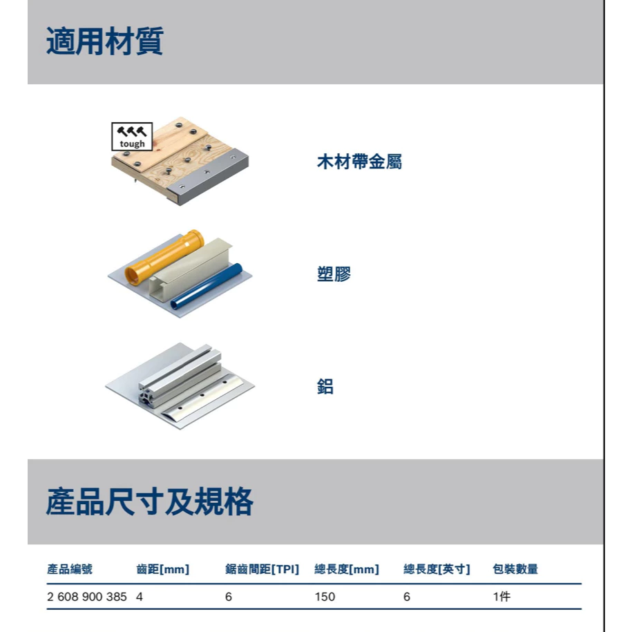 博世 BOSCH 2608900385 EXPERT S956 DHM刀片