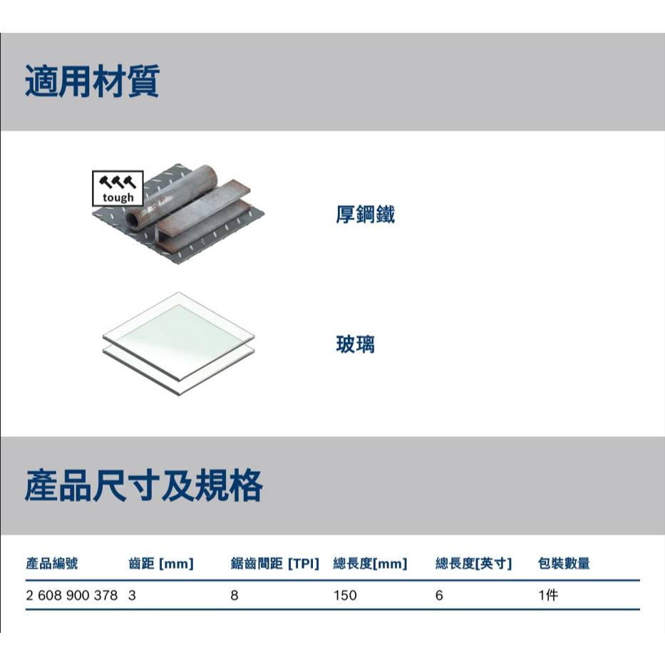 博世 BOSCH 2608900378 EXPERT S957 CHM刀片