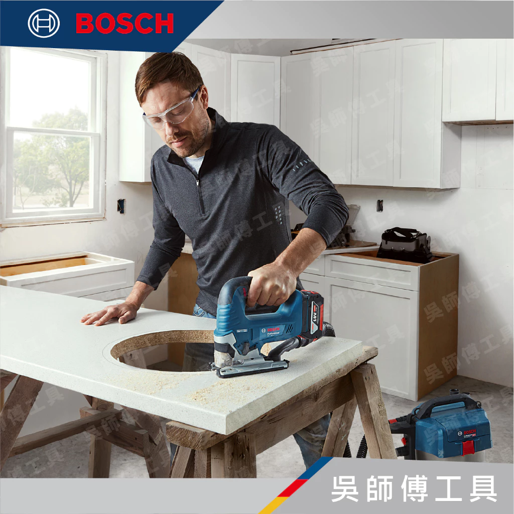 博世 BOSCH GST 185-LI 18V無碳刷線鋸機(單機)(塑膠專用箱)
