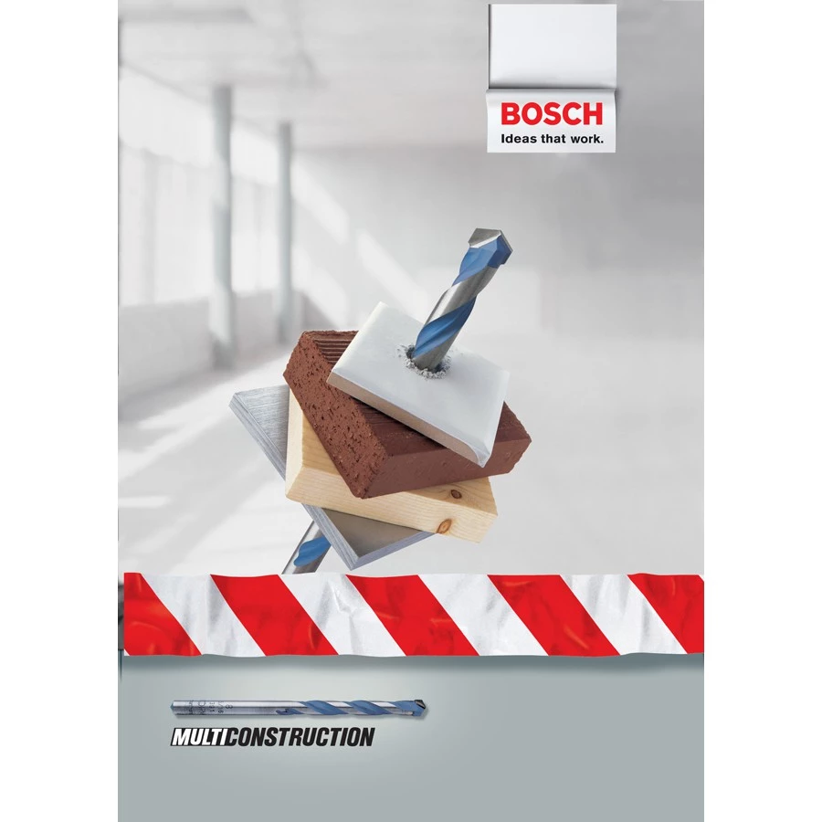 博世 BOSCH CYL-9 Multi Construction 4-5-6-8四支萬用鑽頭直柄塑膠盒裝